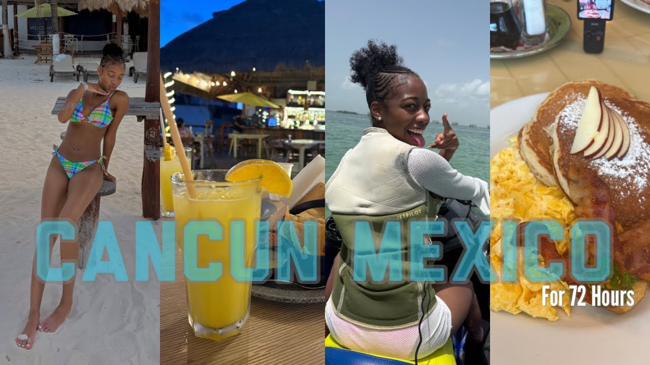 72 Hours In Cancún Mexico | Jet-boat, Jet-skis, Great Eats, + More..