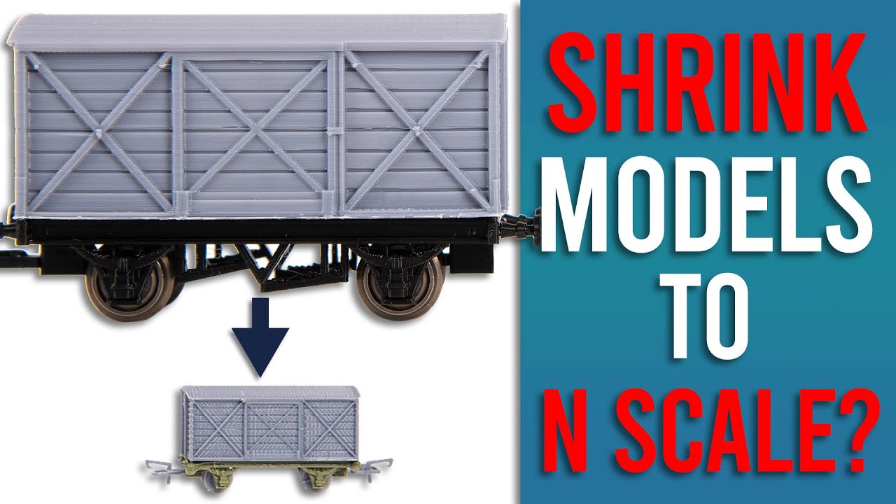 Shrinking OO/HO Model Trains Down To N Scale!?