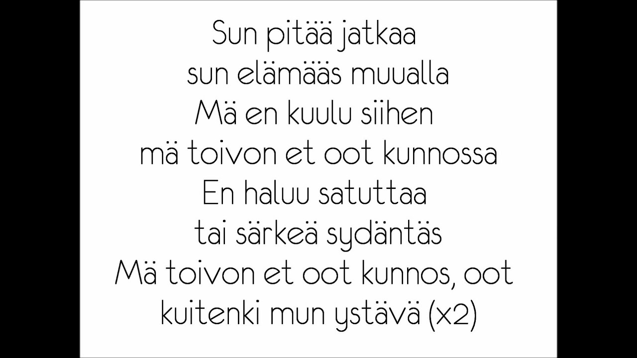 Flowboysfam - Kunnossa lyrics