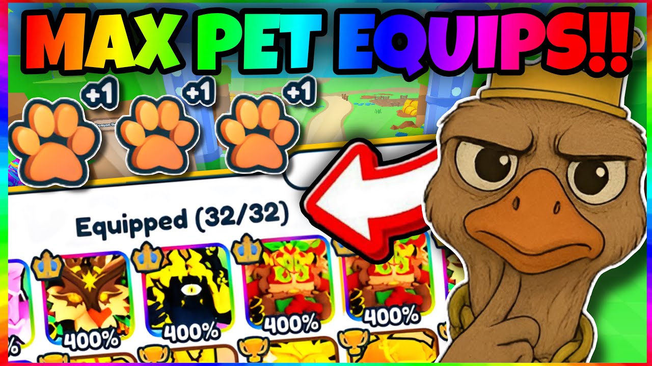 🐾 HOW to GET the MAX AMOUNT of PET EQUIPS in REBIRTH CHAMPIONS ULTIMATE (ROBLOX)