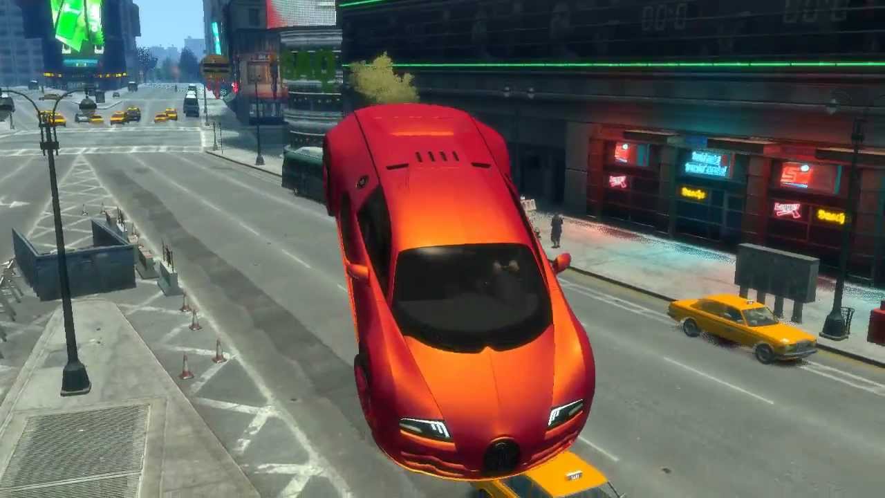 GTA4 - Bugatti Veyron 16.4 Super Sport Crash Test