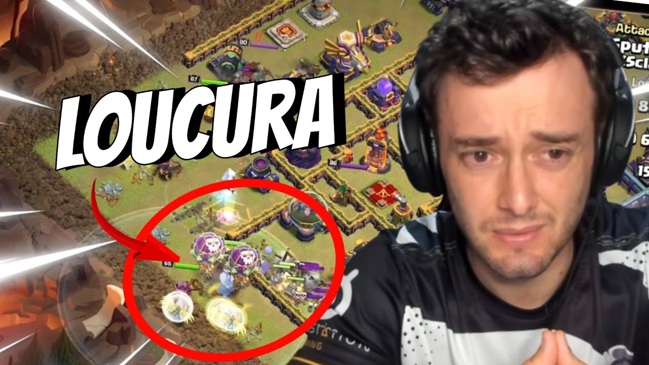 TENTE NÃO RIR NO CLASH OF CLANS #5 - CURADORA COM SUPERMINEIRO ?
