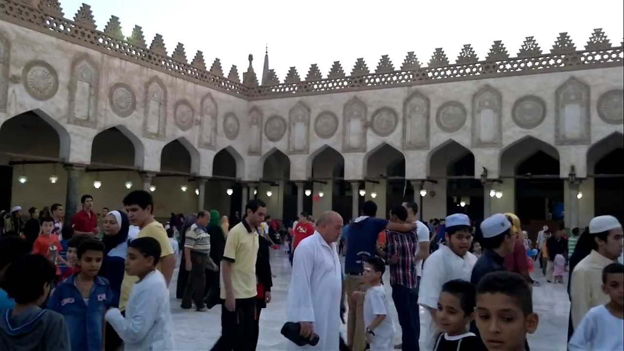 تكبيرات عيد الفطر المبارك في الجامع الأزهر