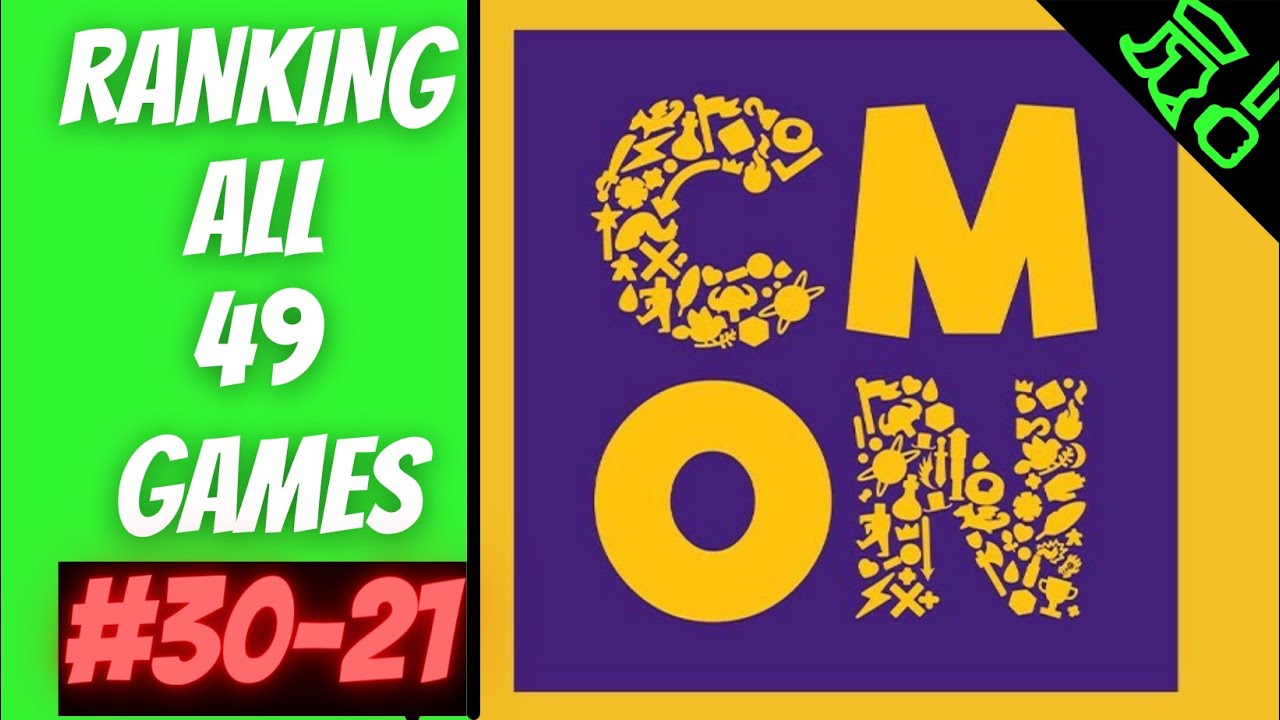 RANKING ALL 49 CMON GAMES - #30-21!!