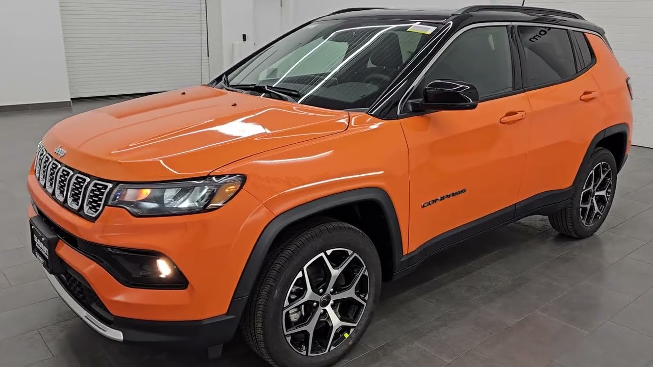 2026 JEEP COMPASS JOOSE ORANGE SUN SOUND NAV LIMITED 4K WALKAROUND 26J20