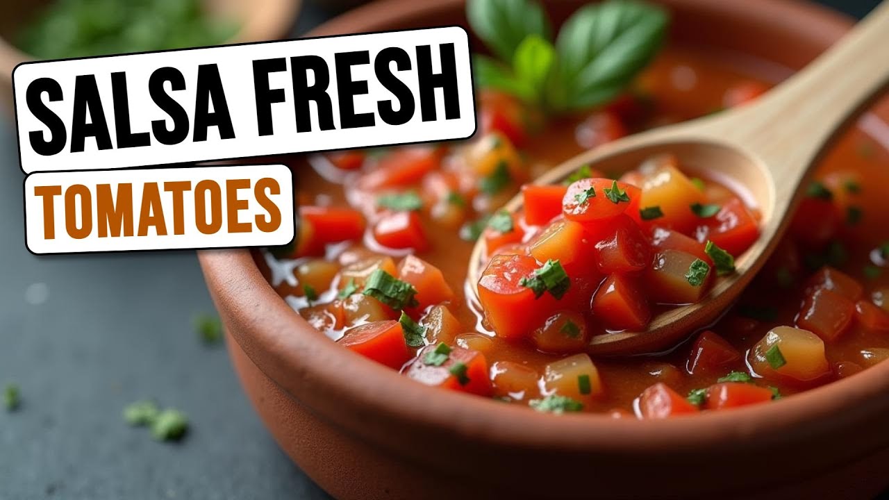 the BEST Homemade Salsa Using Fresh Tomatoes Recipe (Super Easy)