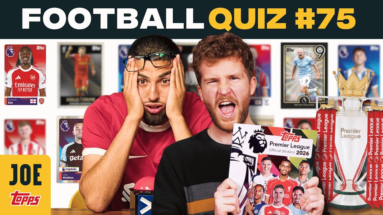 FootballJOE Quiz TOPPS Special! | Premier League 2026 Trivia