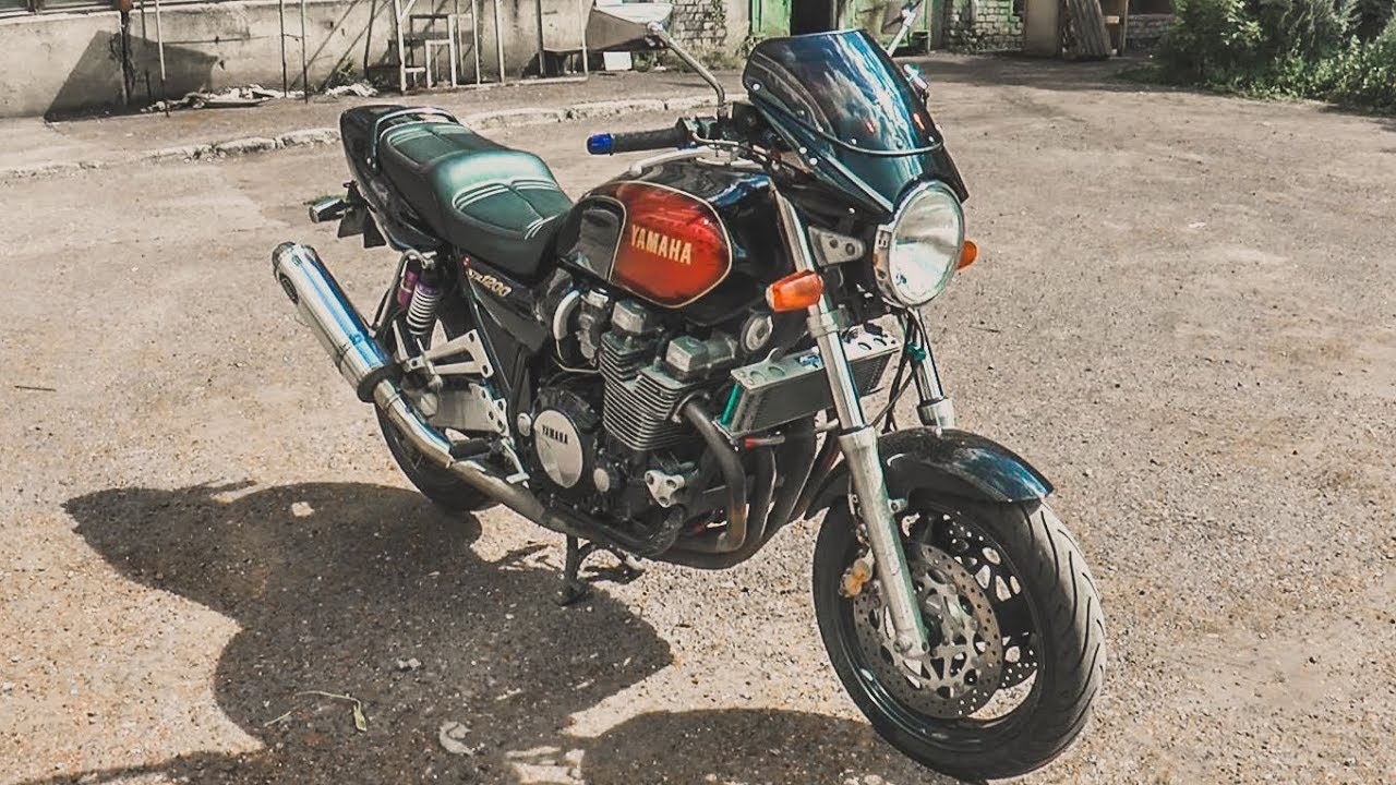 Жор масла, треск, стук?.. Это Норма! Тест драйв Yamaha XJR1200 #Докатились!