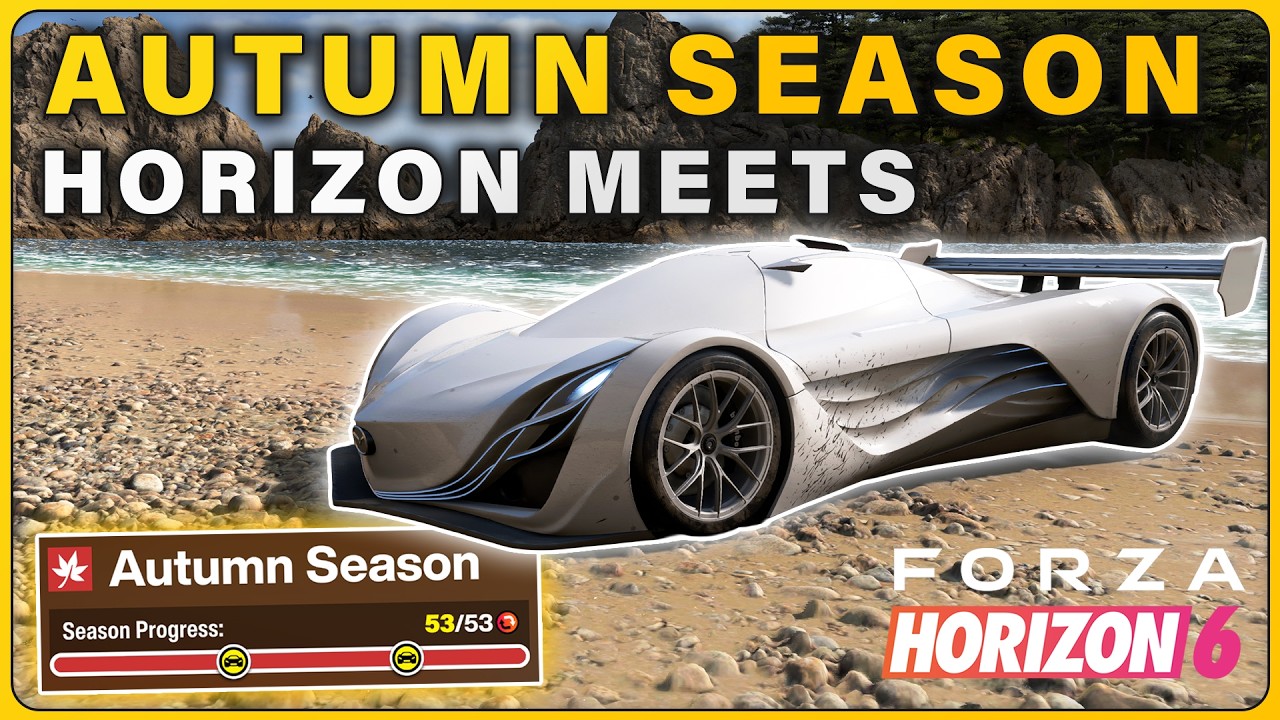 How to do AUTUMN Season Challenges | HORIZON MEETS ► Forza Horizon 6