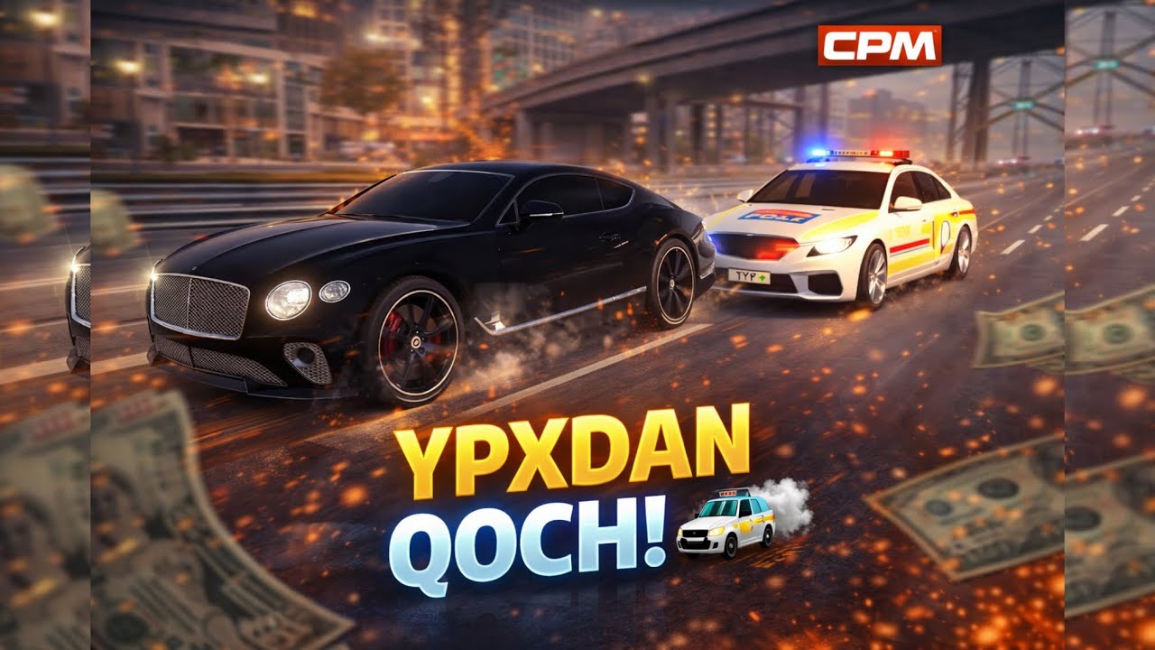 YPXDAN QOCH! 😎 || Car Parking || Uzbek Tilida || #muzalov 