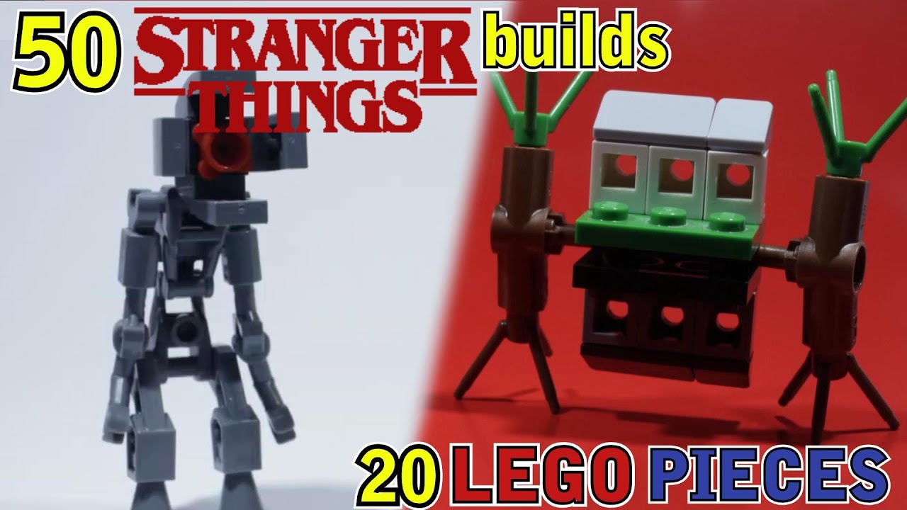 50 Stranger Things builds with just 20 pieces