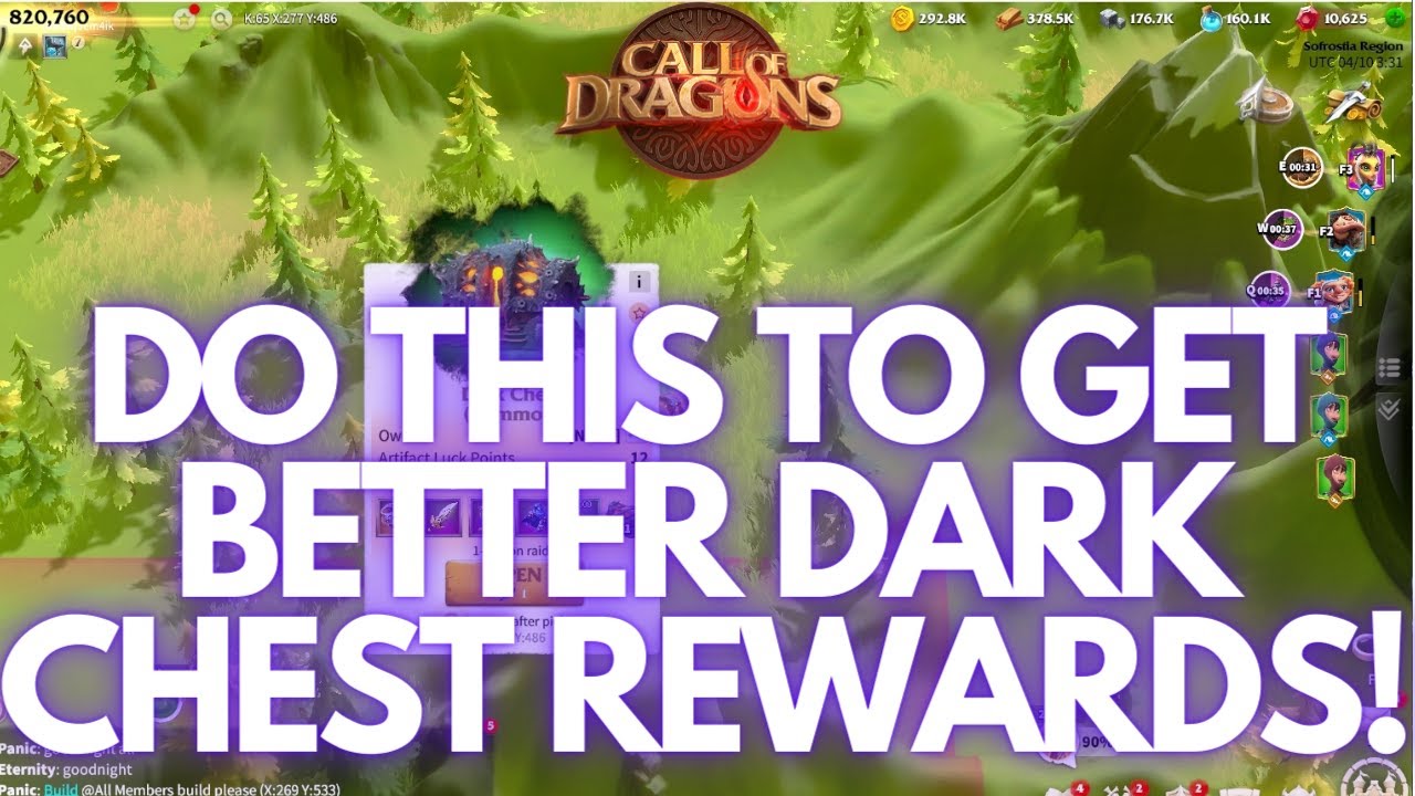 Do This To Maximize Your Dark Chests For More Rewards! | Call of Dragons