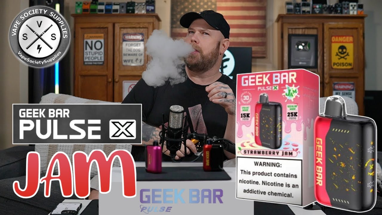 НОВИНКА! GeekBar Pulse X JAM Edition!