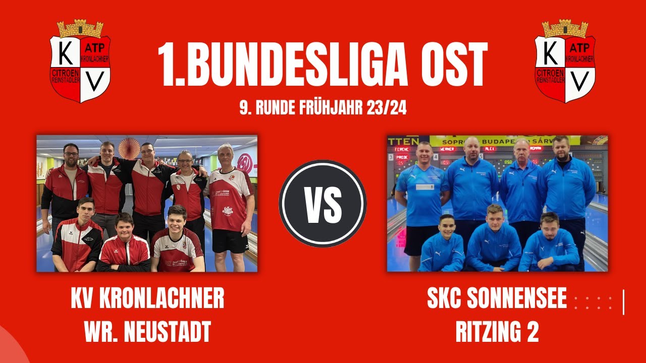 BL Herren Ost F09 - KV Kronlachner Wiener Neustadt vs SKC Sonnensee Ritzing 2