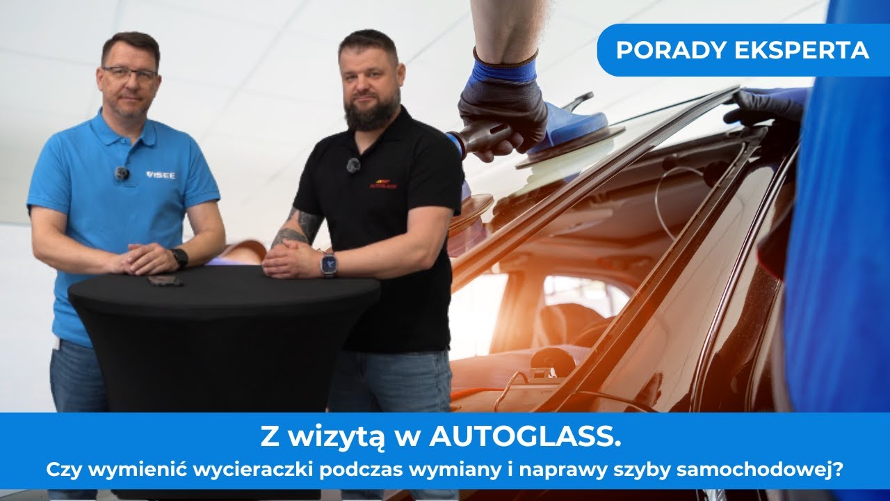 Z wizytą w AUTOGLASS. Czy podczas wymiany szyby samochodowej konieczna jest wymiana wycieraczek?