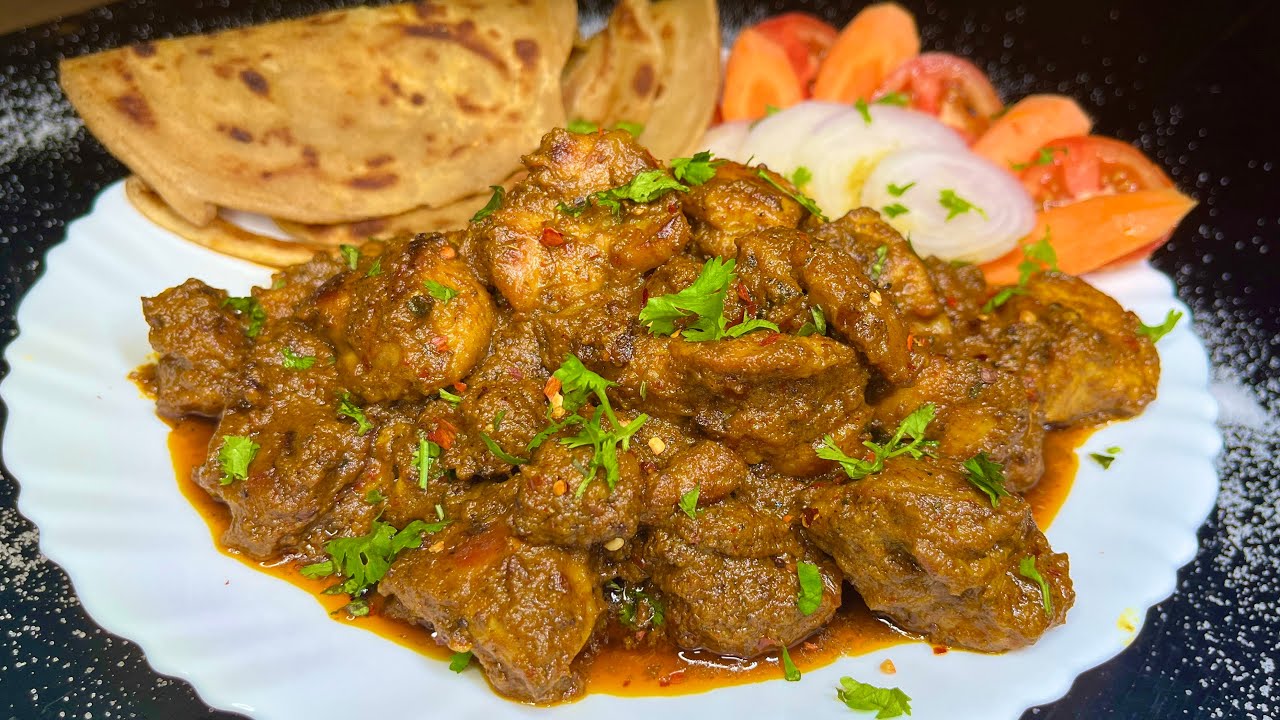Party aur Dawat Menu Restaurant Style Makhan Wala Bhuna Chicken | Chicken Roast Recipe