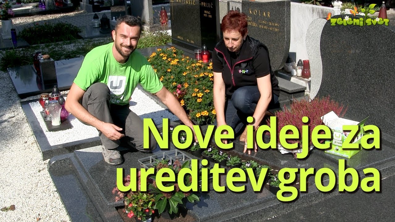 Nove ideje za ureditev groba