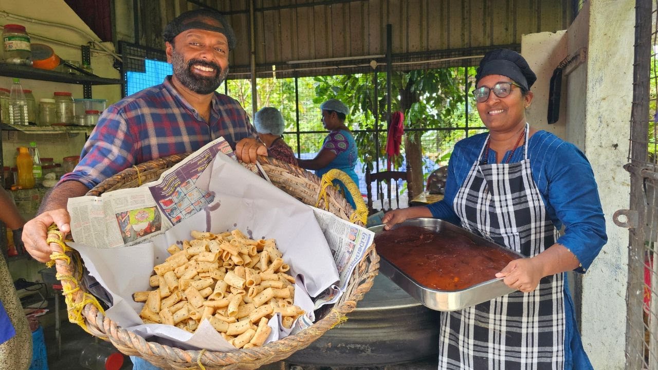 റേച്ചലിന്റെ ചക്ക ഹൽവ! Ranni's Women Power! Rachel's Jackfruit Halwa + Chemmeen Powder