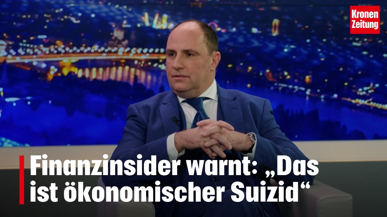 Finanzinsider warnt: „Das ist ökonomischer Suizid“ | krone.tv NACHGEFRAGT