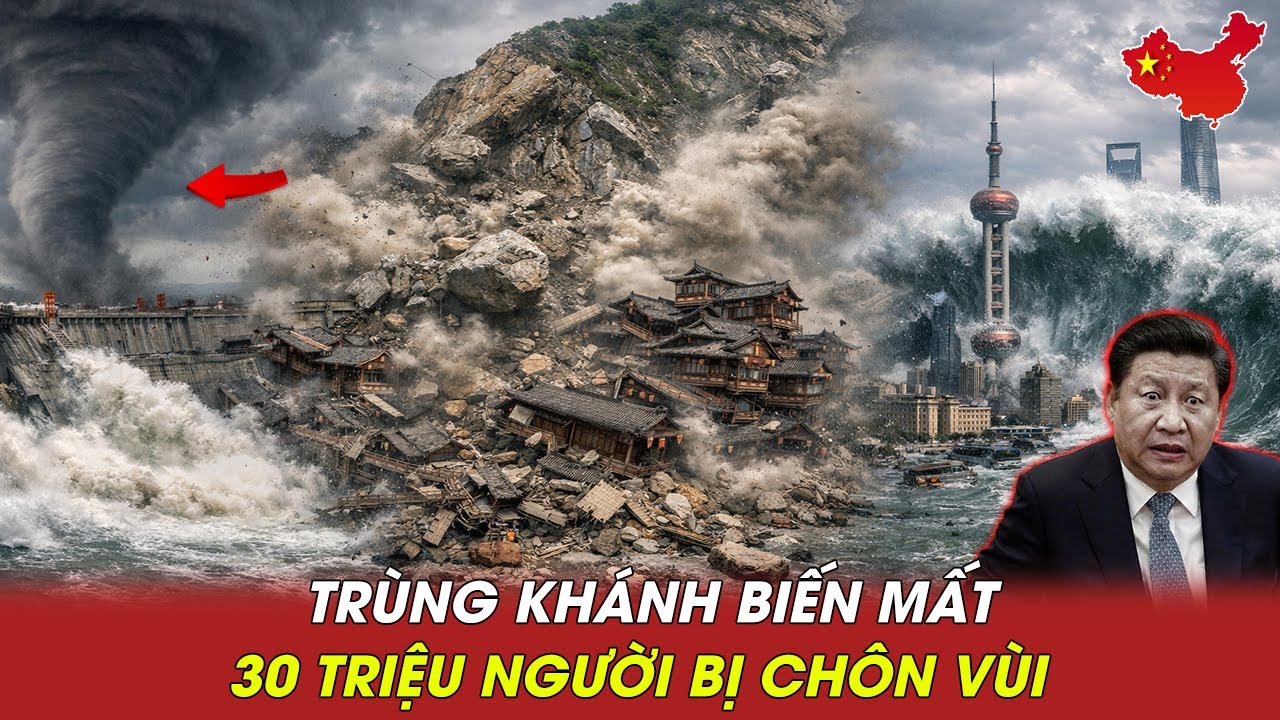 Siêu Động Đất 8.2 Độ Tại Trung Quốc: Đập Tam Hiệp Rung Chuyển, Trùng Khánh Bị Nuốt Chửng