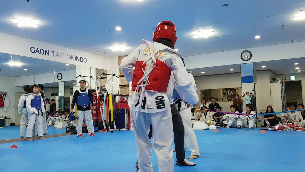 [서울] 신촌 성인태권도 가온태권도장 - 제1회 가온겨루기대회 - 준결승 A팀 VS B팀  KOREA TAEKWONDO SPARRING