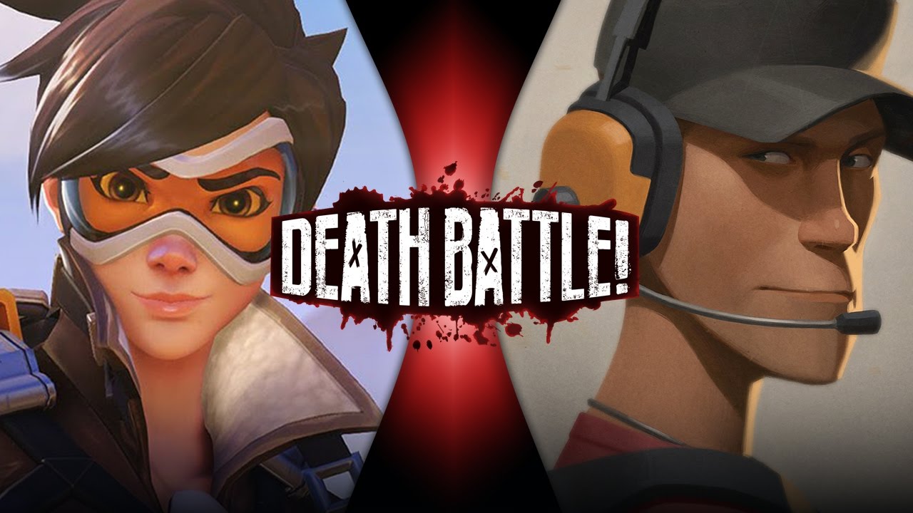 Трейсер против Скаута | СМЕРТЕЛЬНАЯ БИТВА! (Overwatch VS Team Fortress 2)