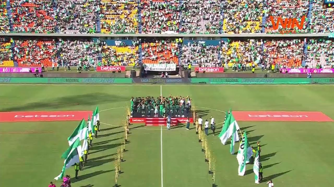 ⚽🟢⚪🟢Vive la presentación de la plantilla de Atlético Nacional 2024-2