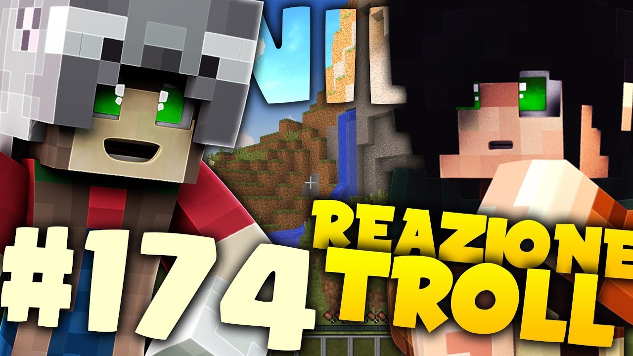 REAZIONE AL TROLL DI ERENBLAZE E KENOIA - MINECRAFT VANILLA EP.174