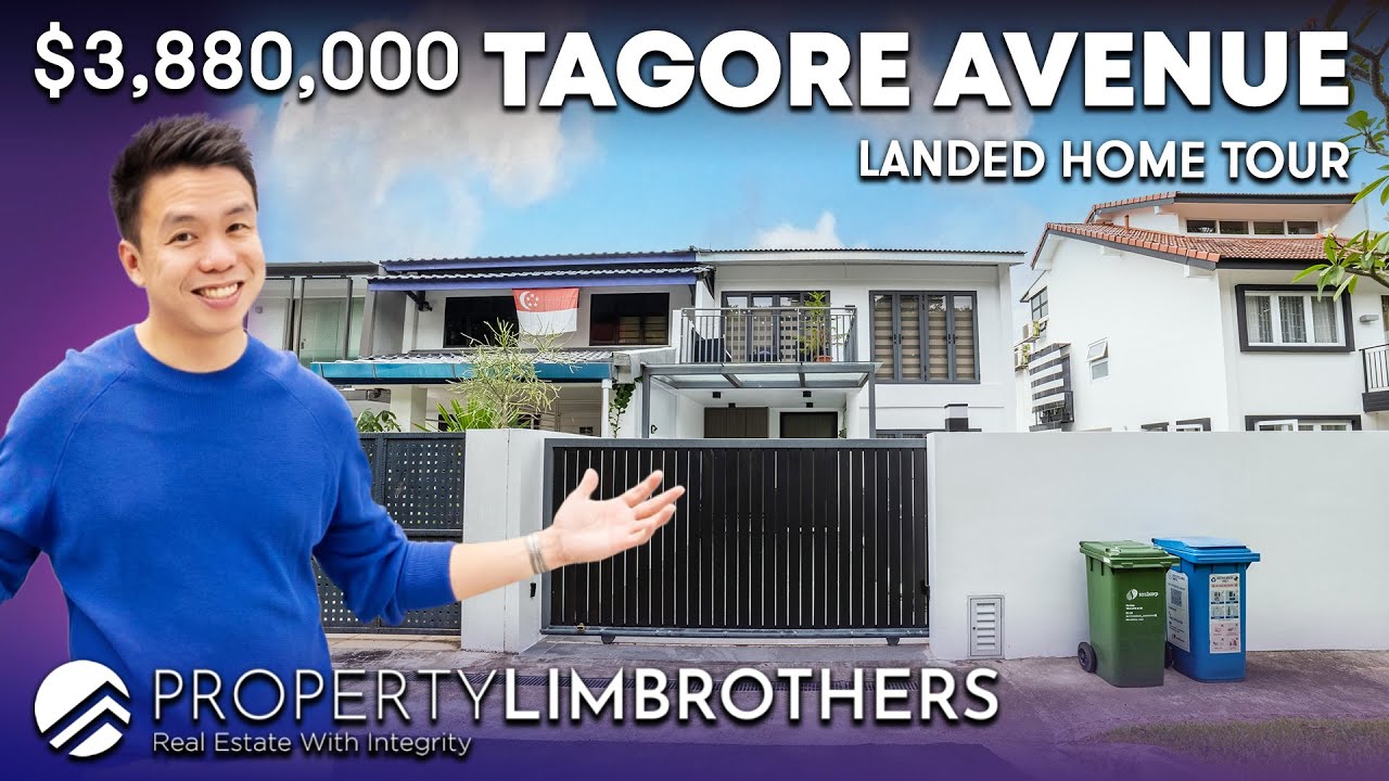 S'pore Landed Home Tour | 3-Storey Corner Terrace with 999 Yrs Leasehold | Tagore Ave | Sold(Melvin)
