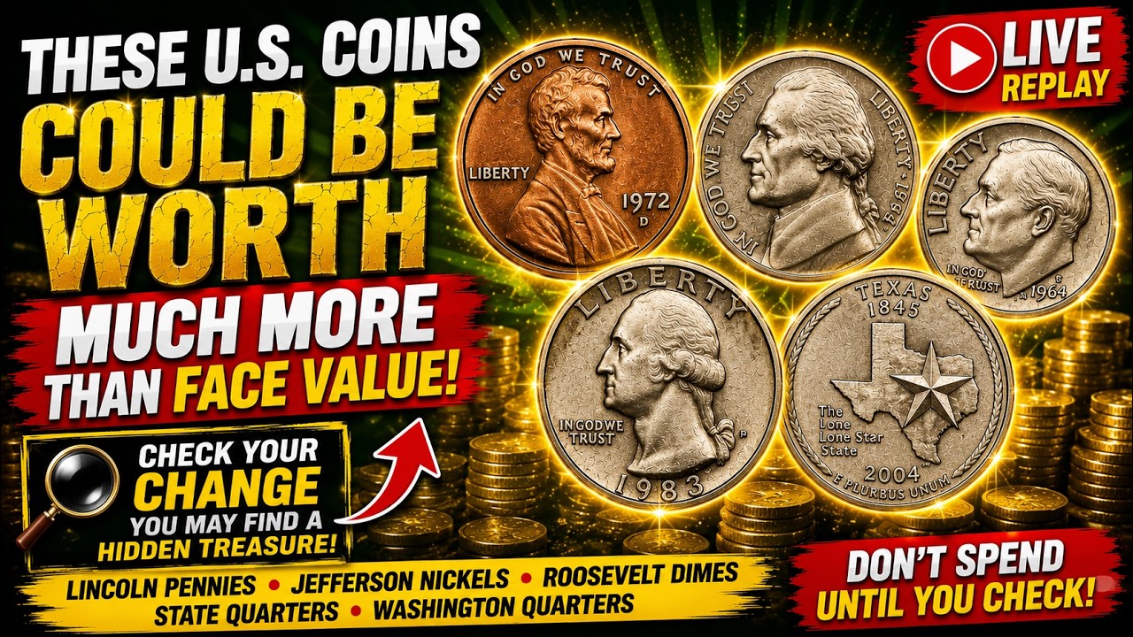 These U.S. Coins Could Be Worth MUCH More Than Face Value &mdash; Check Your Change!