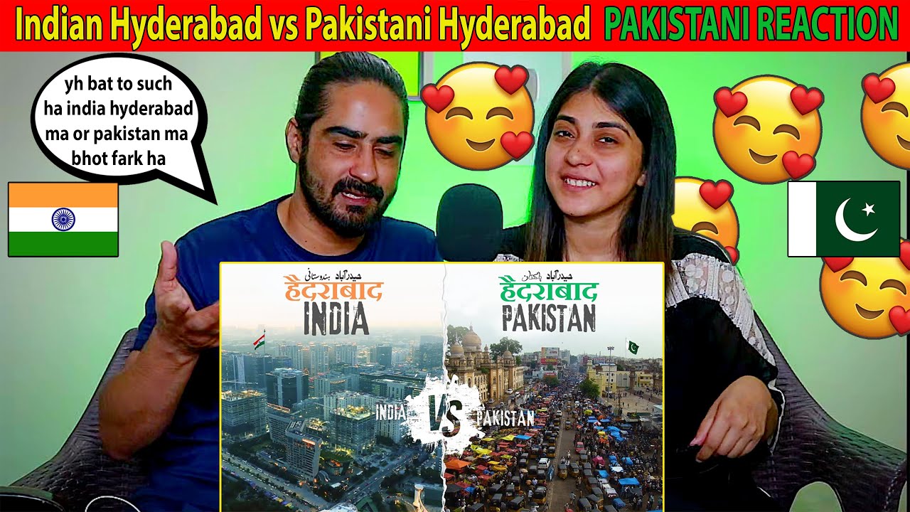 Indian Hyderabad vs Pakistani Hyderabad 😱 | Pakistani Reaction