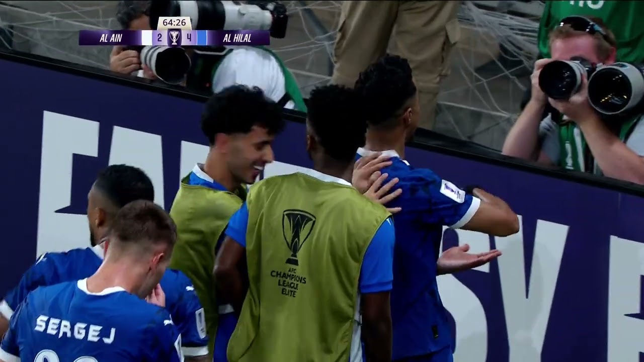 【亞冠精英-精華片段🌏🏆⚽ 】​2024-10-21 艾阿恩🇦🇪 4:5 希拉爾🇸🇦