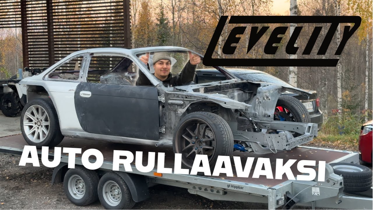 AUTO PYÖRILLEEN JA KAARITUSTA KOHTI🔥