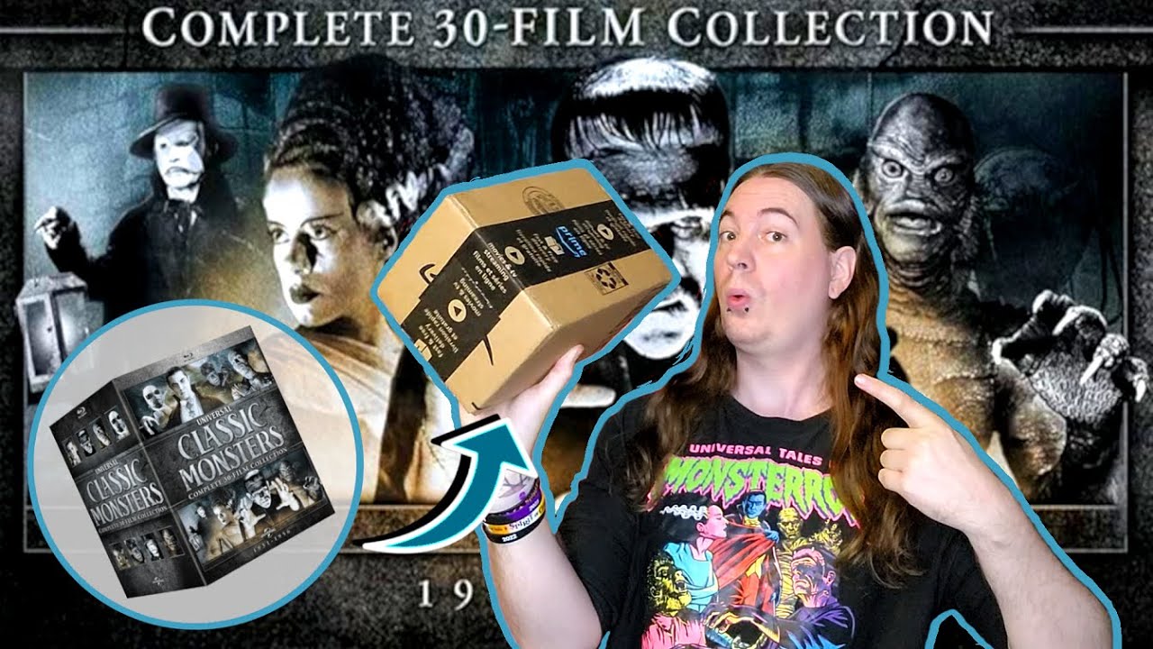 Unboxing: The Universal Classic Monsters Complete Collection | Blu Ray Box Set