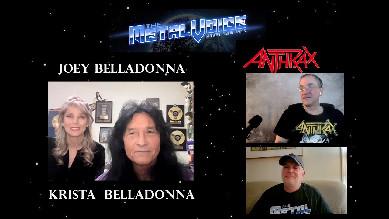 Anthrax Joey & Krista Belladonna Interview-Journey Tribute Beyond Frontiers & Anthrax Early Years