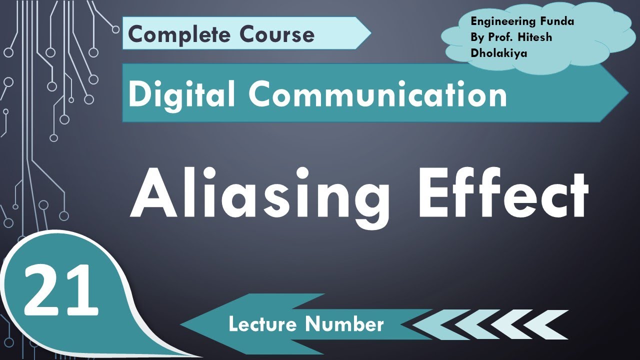 Aliasing or Effect of Under Sampling | Generation of Aliasing | Effect and Solution of Aliasing