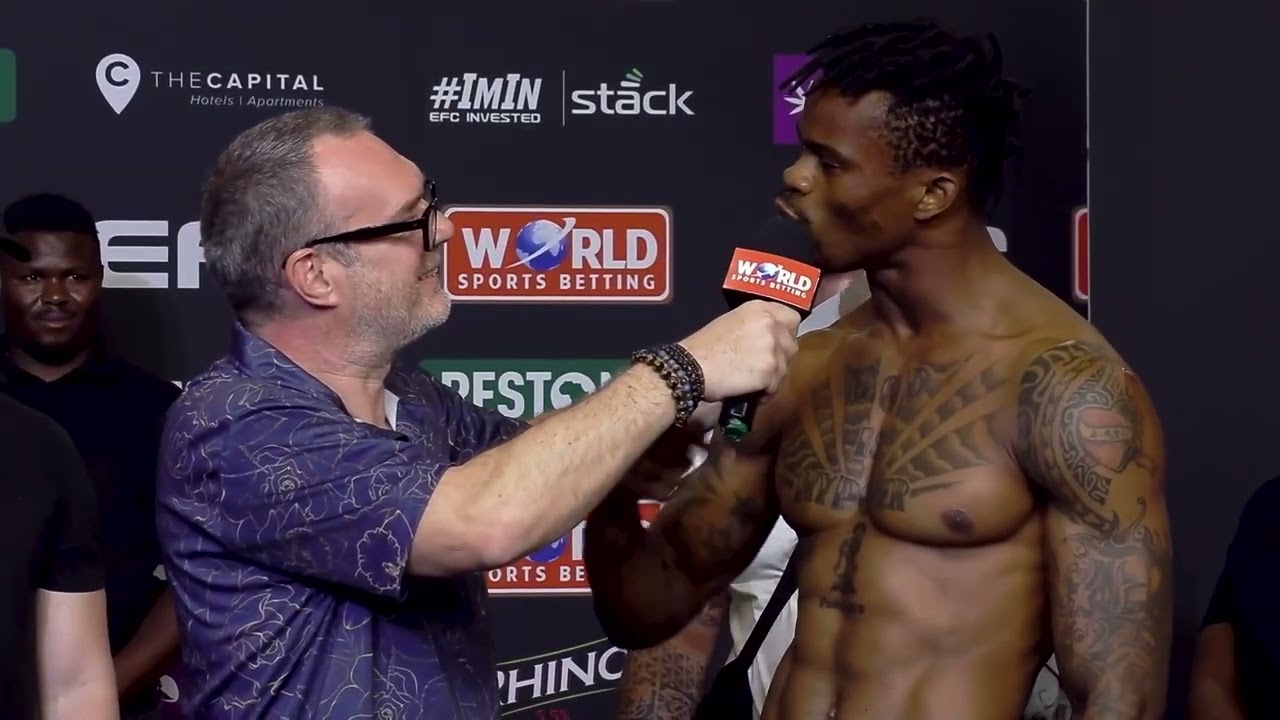 EC 98 OFFICIAL WEIGH IN HIGHLIGHTS