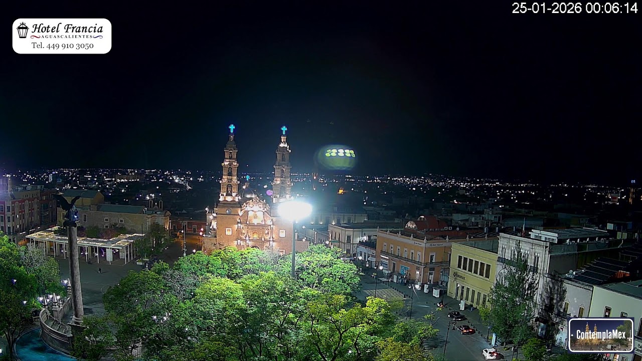 Aguascalientes En Vivo 24-01-26 PM desde el Hotel Francia Aguascalientes