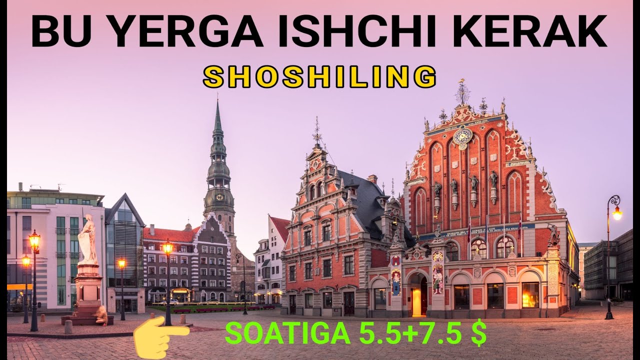 SHOSHILING / BU YEVROPA DAVLATIGA ISHCHI KERAK