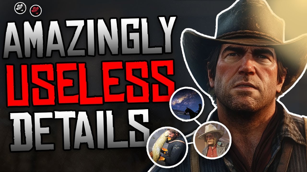 15 минут бесполезных фактов о Red Dead Redemption 2!