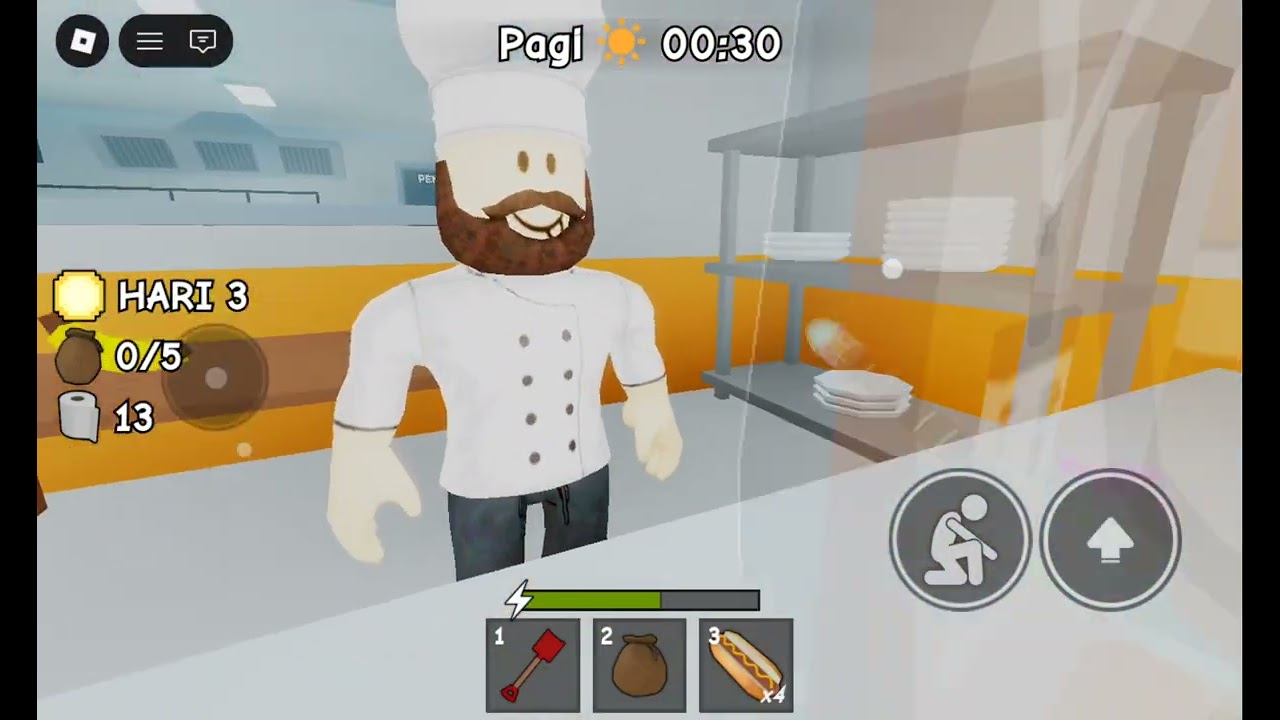 Alfatih bermain roblox permainan gali gali tanah