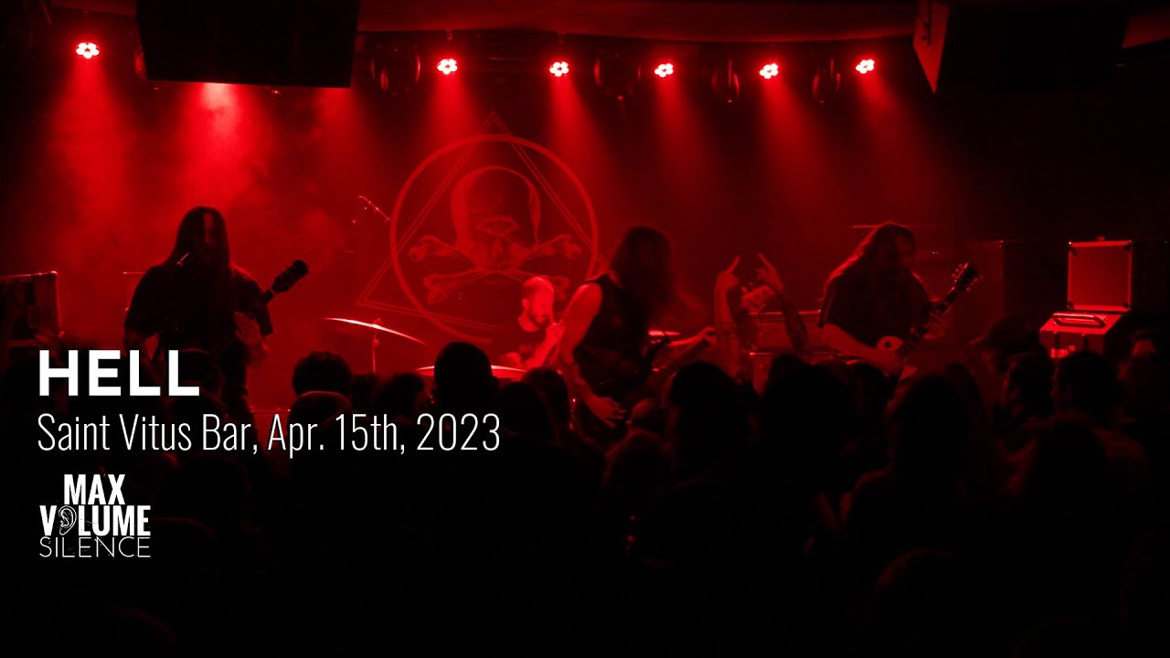 HELL live at Saint Vitus Bar, Apr. 15th, 2023 (FULL SET)