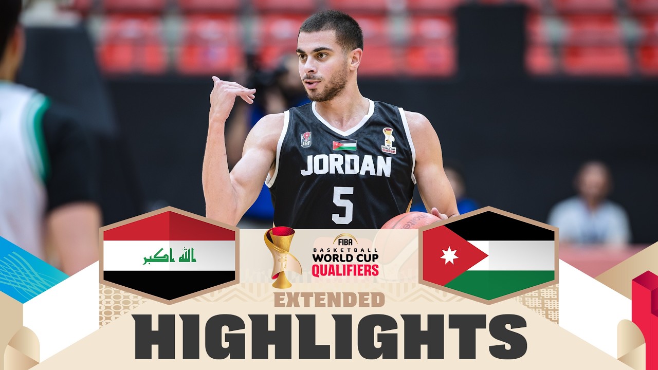 Iraq 🇮🇶 v Jordan 🇯🇴 | Extended Highlights | FIBA Basketball World Cup 2027 Asian Qualifiers
