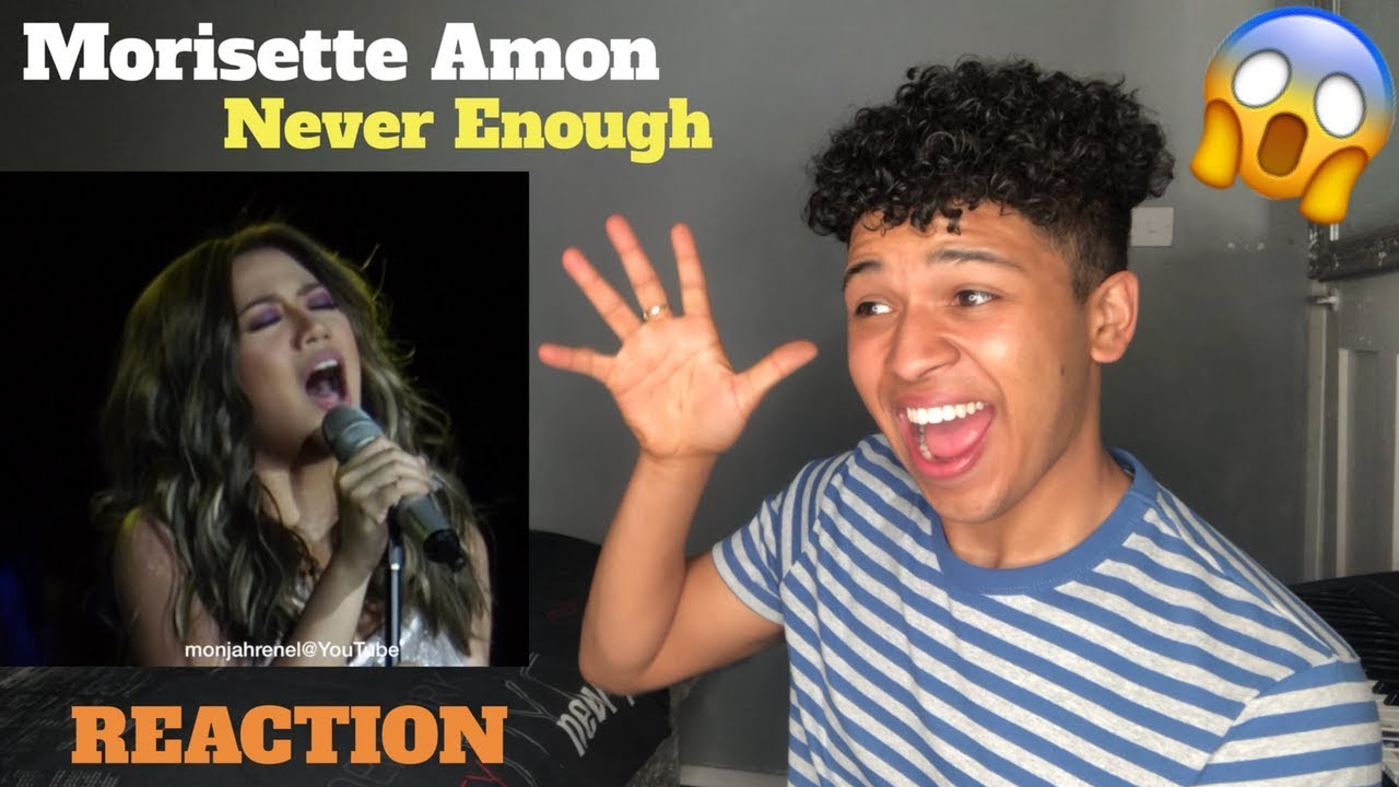 Singer  Morissette Amon -Never Enough (Standing Ovation) | MY REACTION