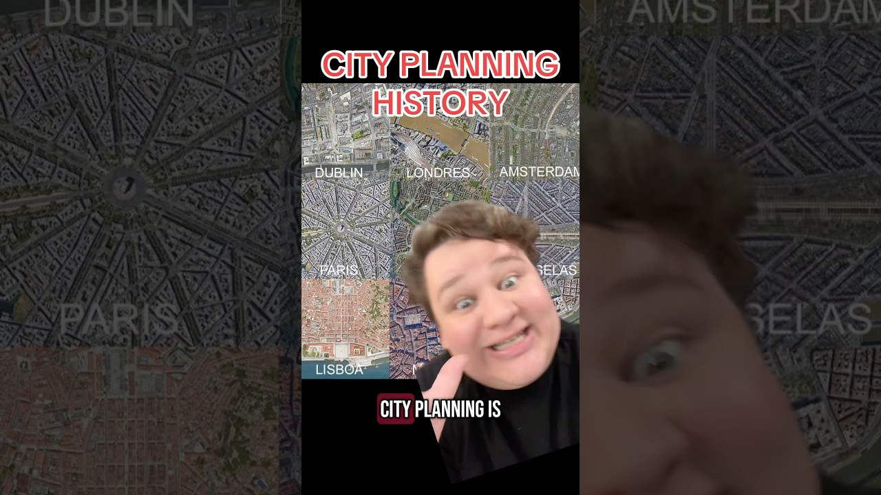CITY PLANNING HISTORY #history #historical #historyfacts #cityplanning #city #architecture #map