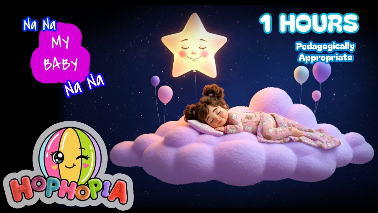 Na Na My Baby Na Na 🌙 | 1 Hour Lullaby for Deep & Peaceful Sleep | Relaxing Mother’s Voice 😴✨