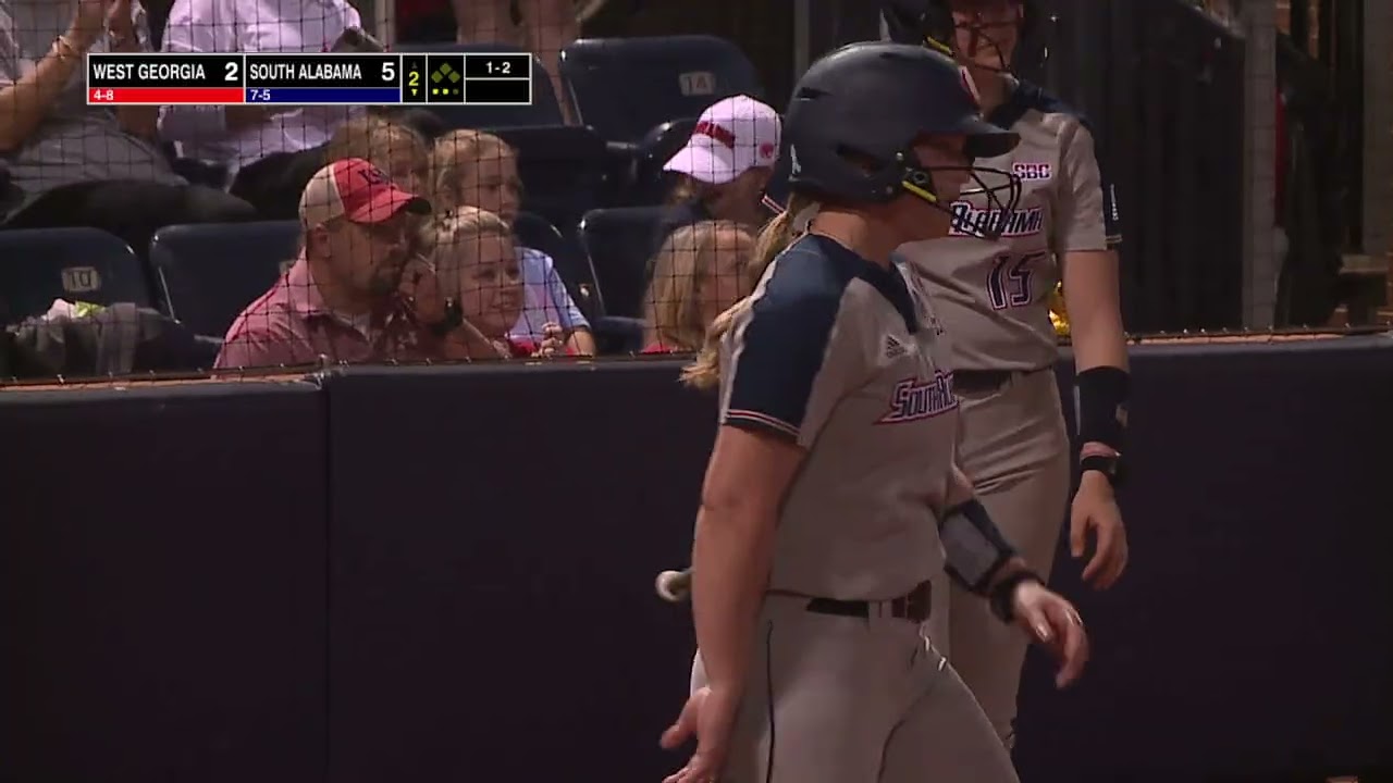 Softball Walks Off West Georgia at South Alabama Invitational