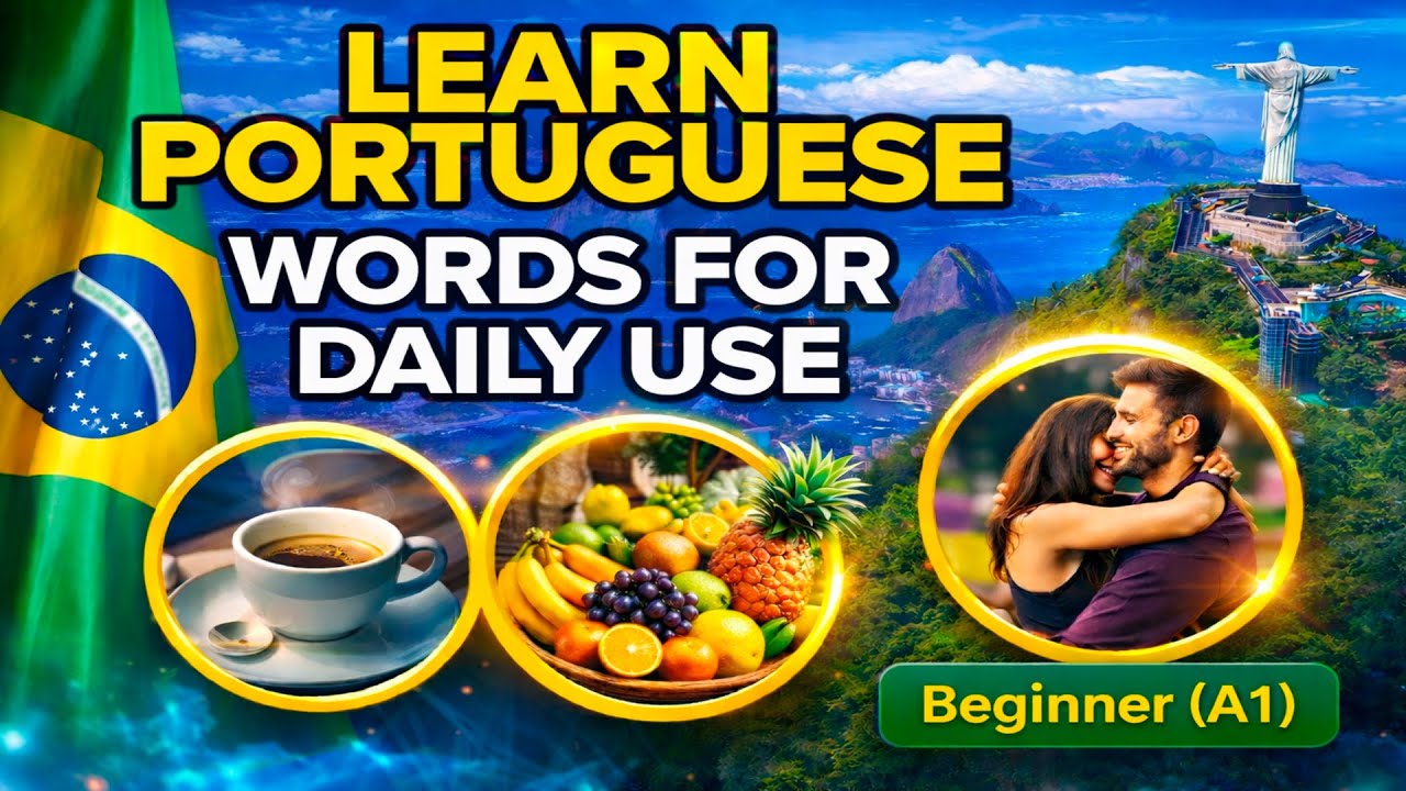 100 Basic Phrases Every Brazilian Portuguese Begginer Must Know (Part 1) 🇧🇷