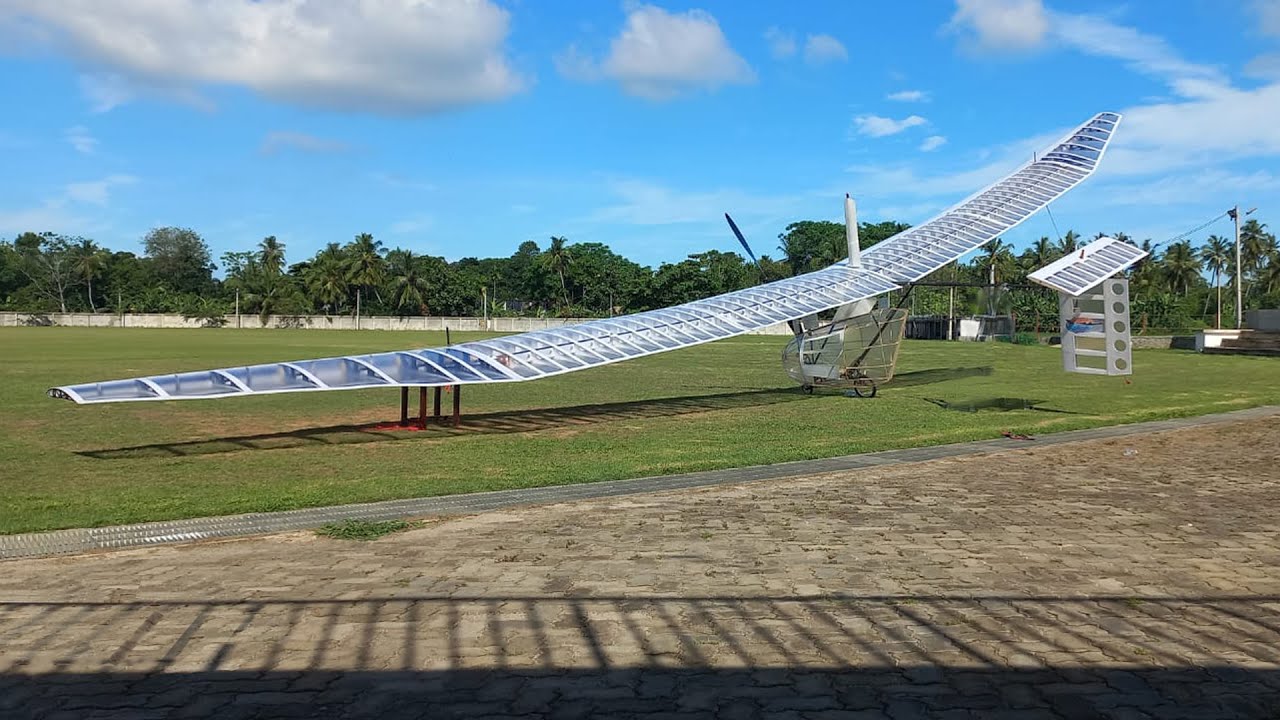 ''Edilma'' - First Human Powered Flight In The Aviation History Of Sri Lanka.