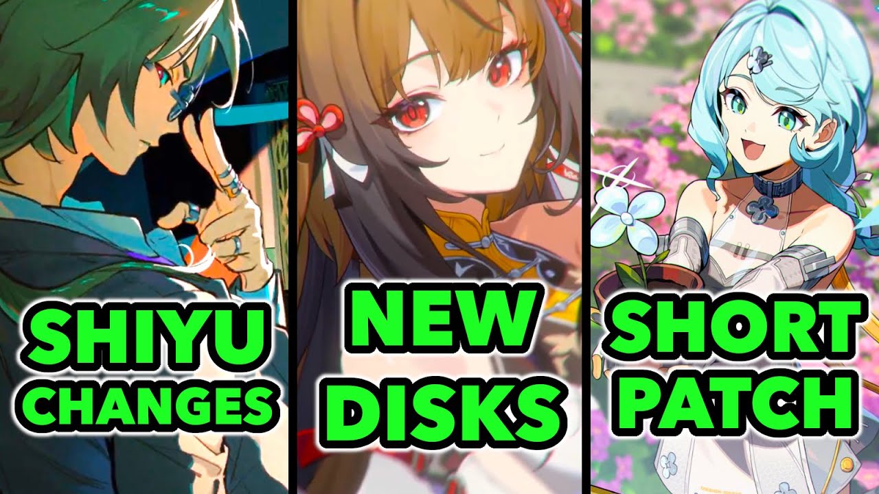 [ZZZNews] HUGE CHANGES FOR SHIYU! NEW DISK SETS FOUND! PATCH 2.4 ONLY 4 WEEKS! - Zenless Zone Zero